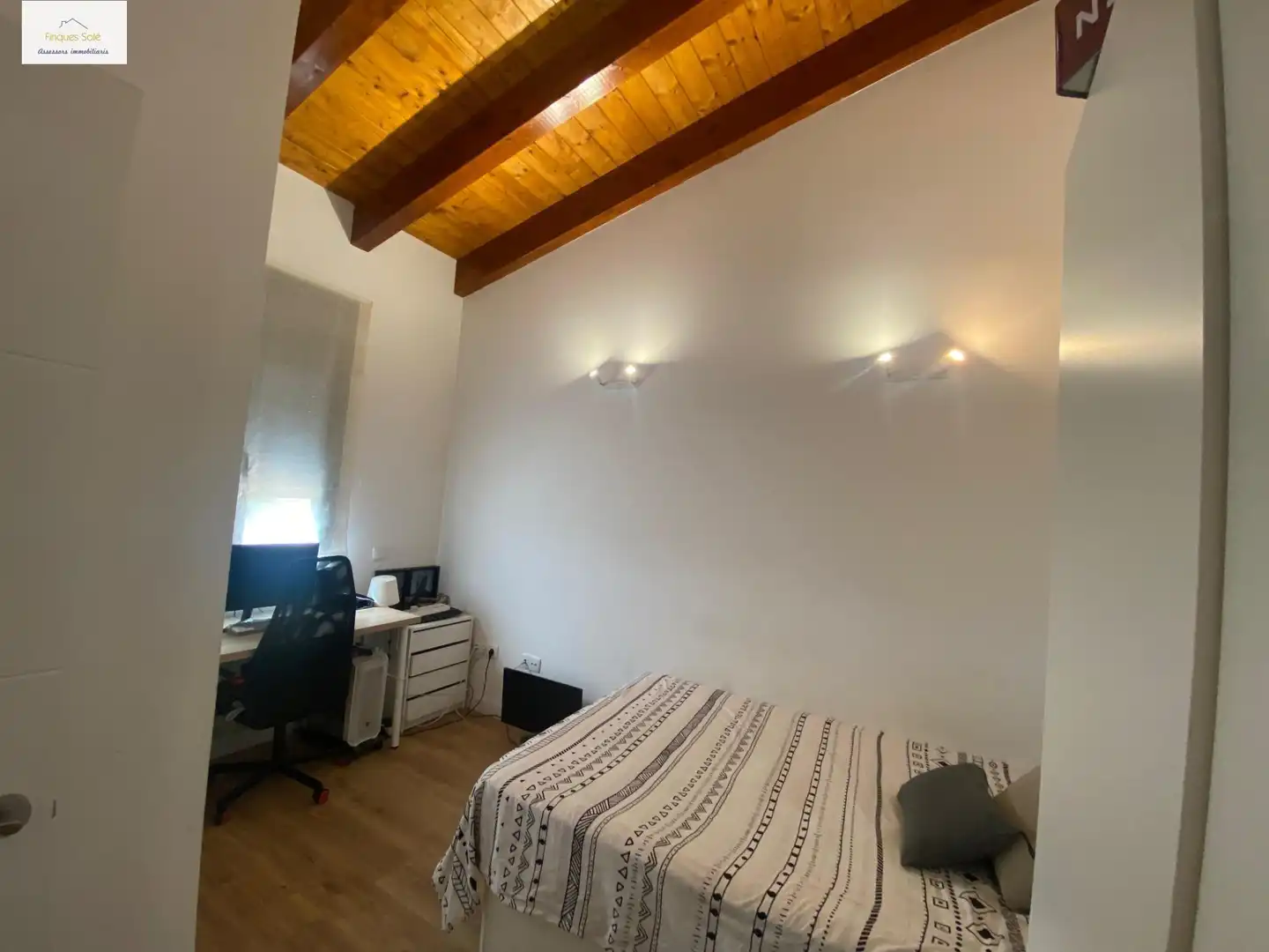 Bedroom of Houses for sale in La Roca del Vallès  with Air Conditioner, Heating and Private garden