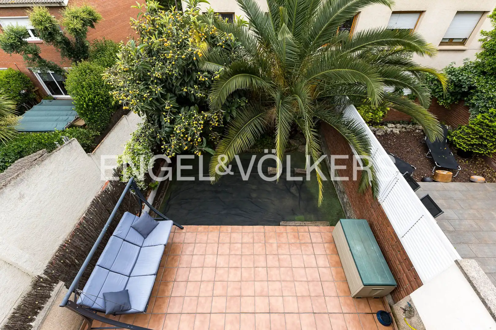 Terrace of Houses for sale in Sant Cugat del Vallès  with Air Conditioner, Heating and Private garden