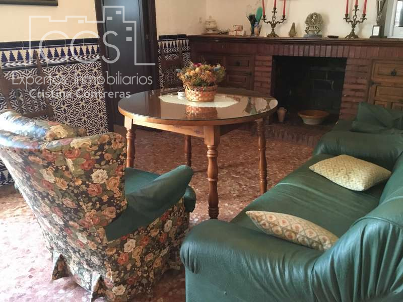 Dining room of Single-family semi-detached for sale in Villamanrique de la Condesa  with Heating, Terrace and Storage room