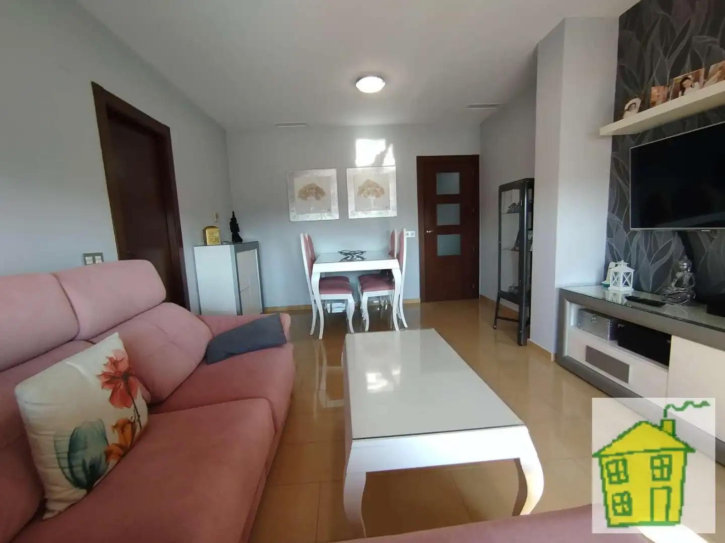 Sala d'estar de Àtic en venda en Andújar amb Aire condicionat, Calefacció i Terrassa