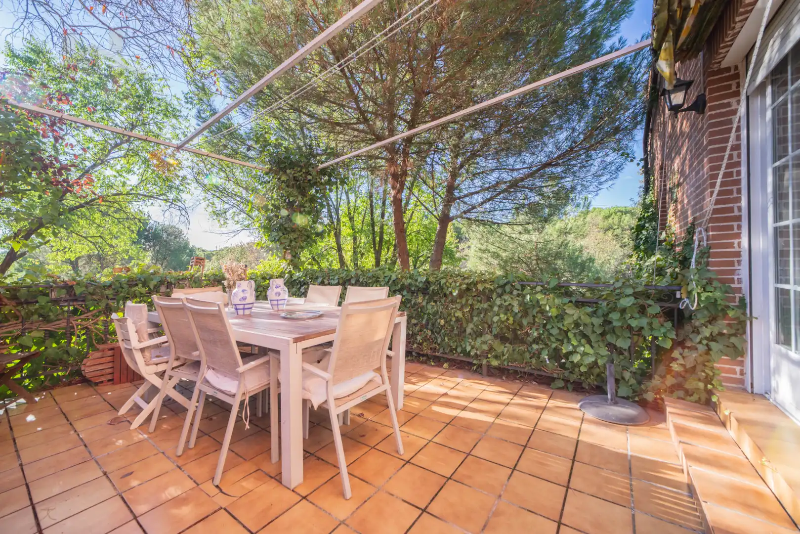 Terrasse von Haus oder Chalet zum Verkauf in Torrelodones mit Klimaanlage, Heizung und Privatgarten