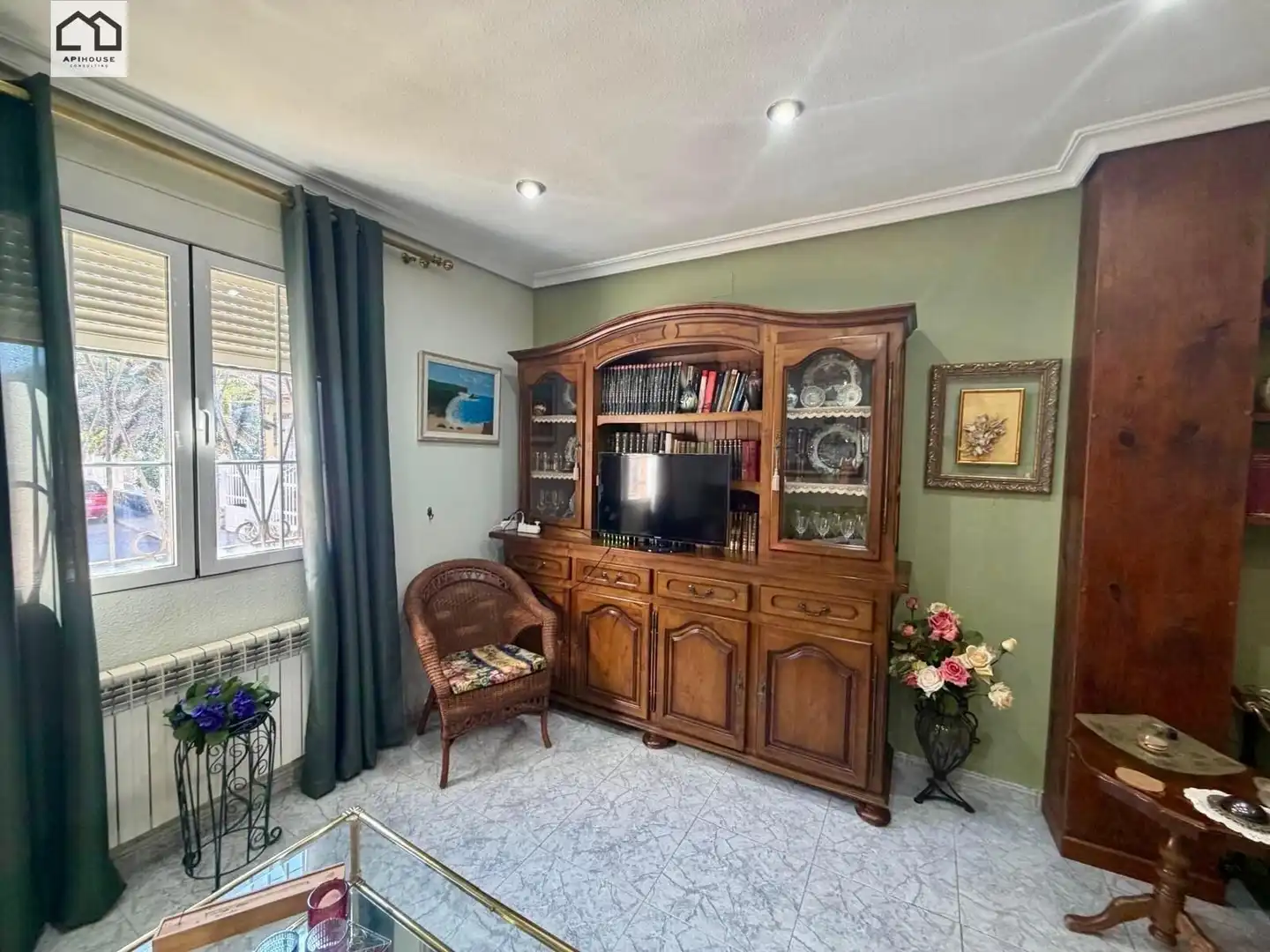 Living room of Houses for sale in Numancia de la Sagra  with Air Conditioner, Heating and Terrace