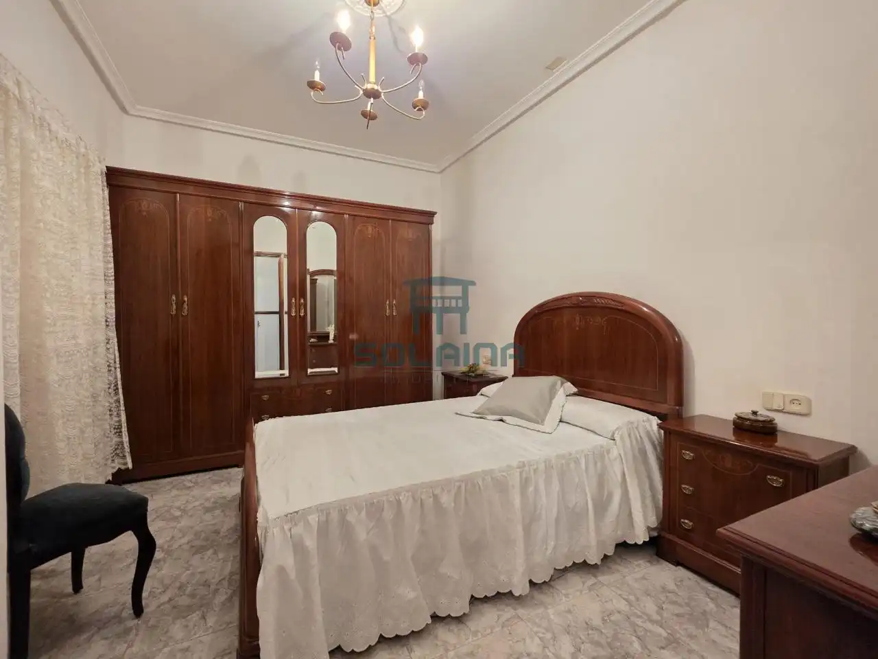 Bedroom of Flat for sale in Ourense Capital   with Heating, Storage room and Furnished