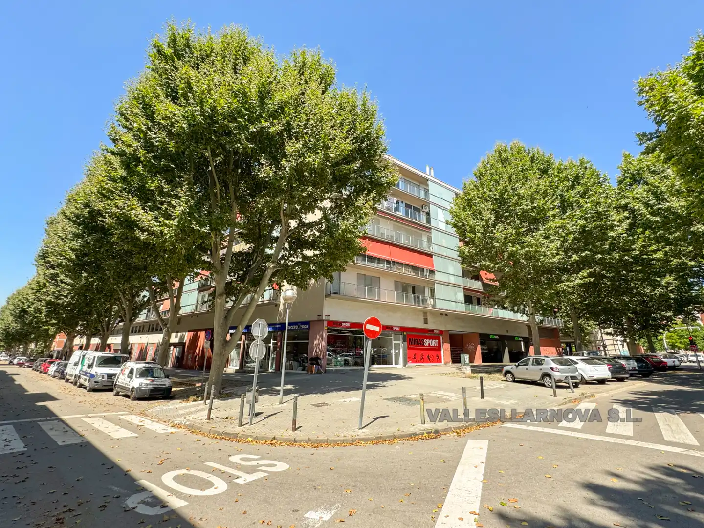 Vista exterior de Pis en venda en Mollet del Vallès amb Aire condicionat, Calefacció i Parquet