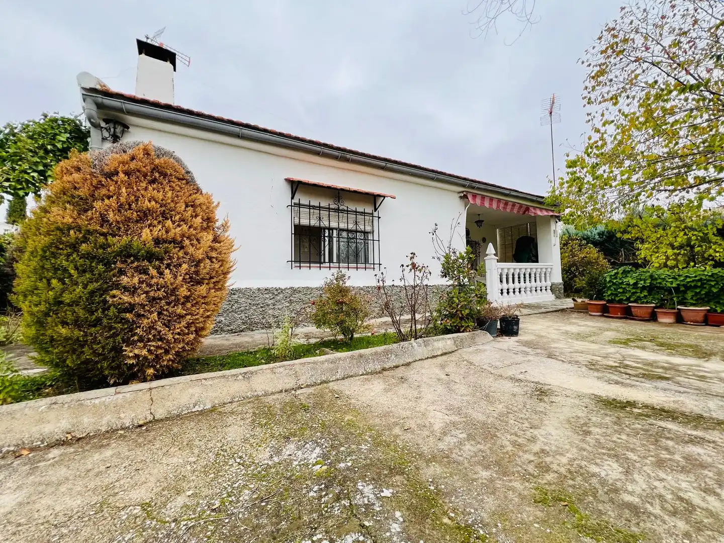 Vista exterior de Finca rústica en venda en Illana amb Jardí privat i Moblat