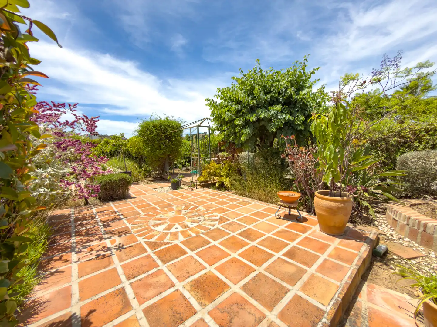 Terraza de Finca rústica en venta en Coín con Aire acondicionado, Trastero y Piscina