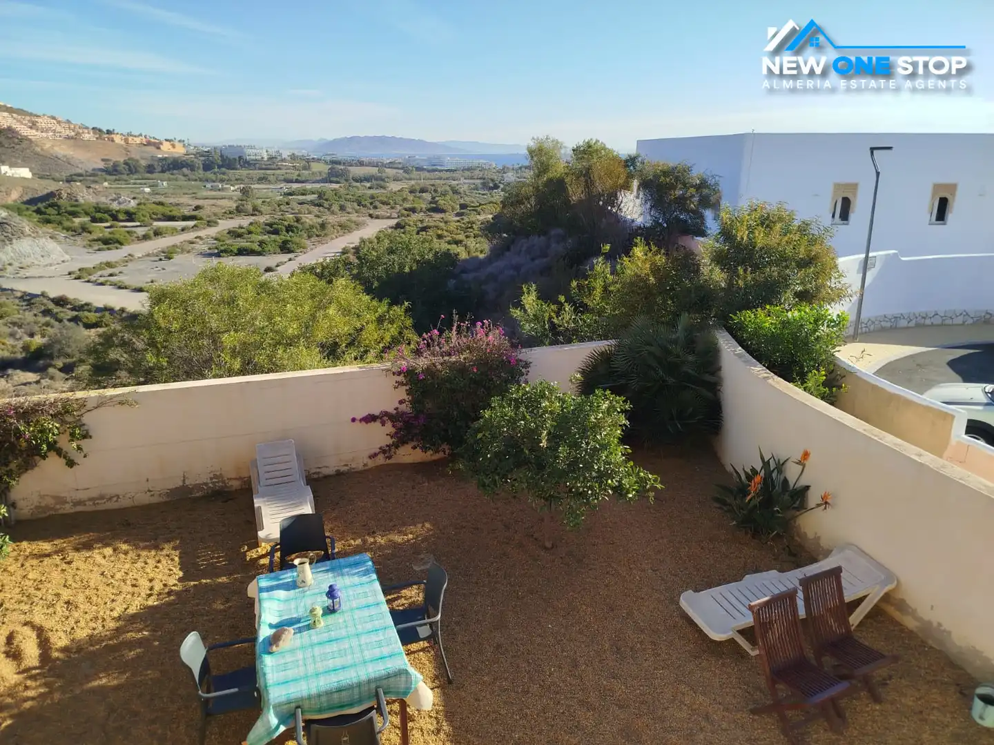 Terraza de Casa o chalet en venta en Mojácar con Aire acondicionado, Calefacción y Jardín privado