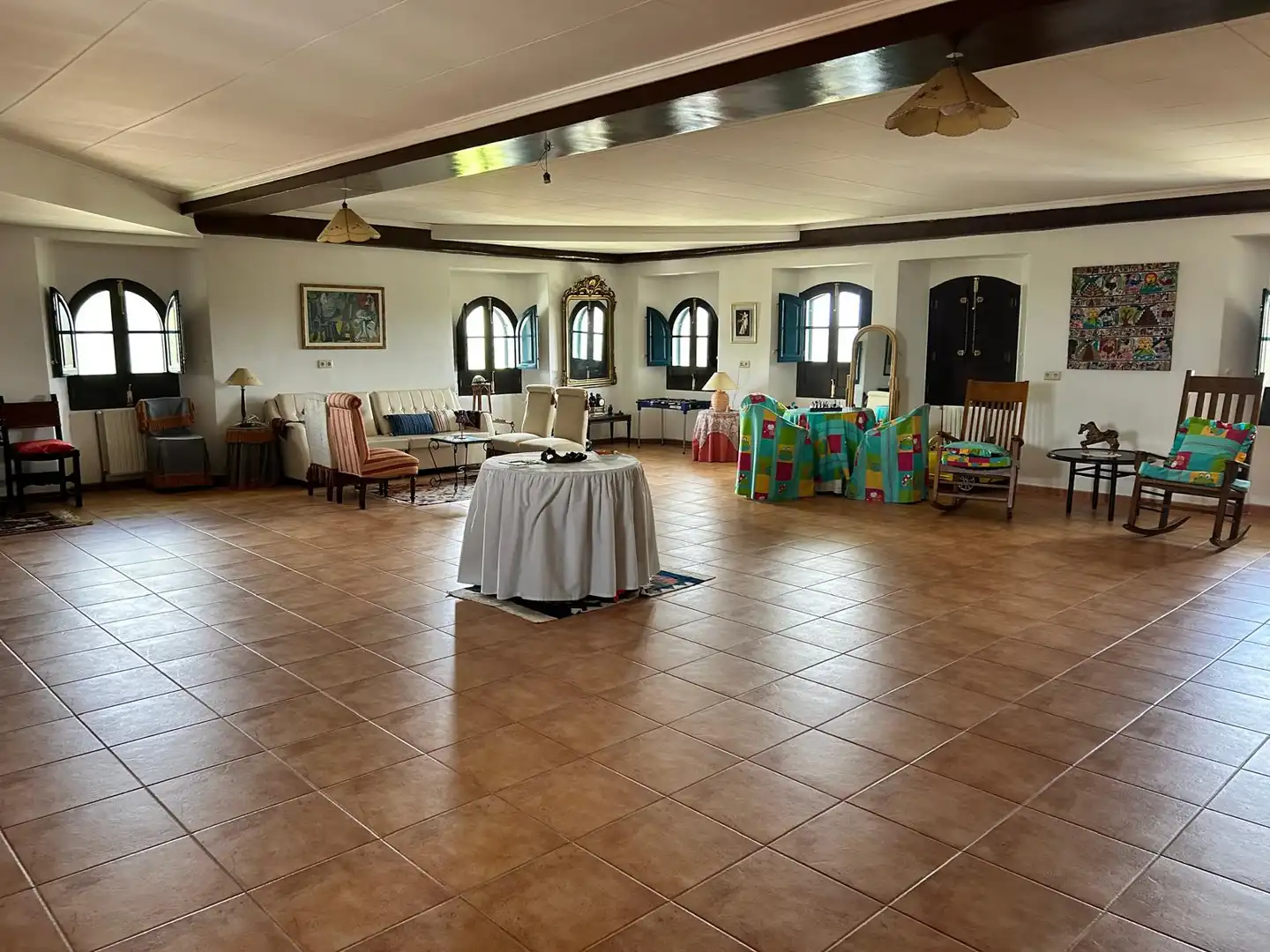 Menjador de Finca rústica en venda en Medellín amb Jardí privat, Terrassa i Traster