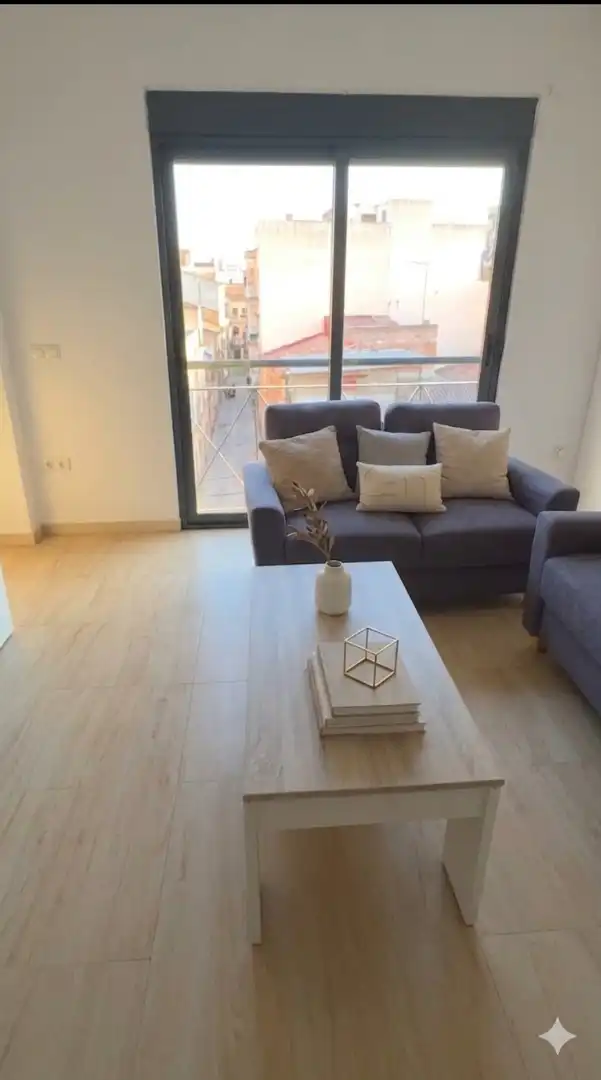 Sala de estar de Piso de alquiler con opción a compra en Toledo con Aire acondicionado, Amueblado y Horno