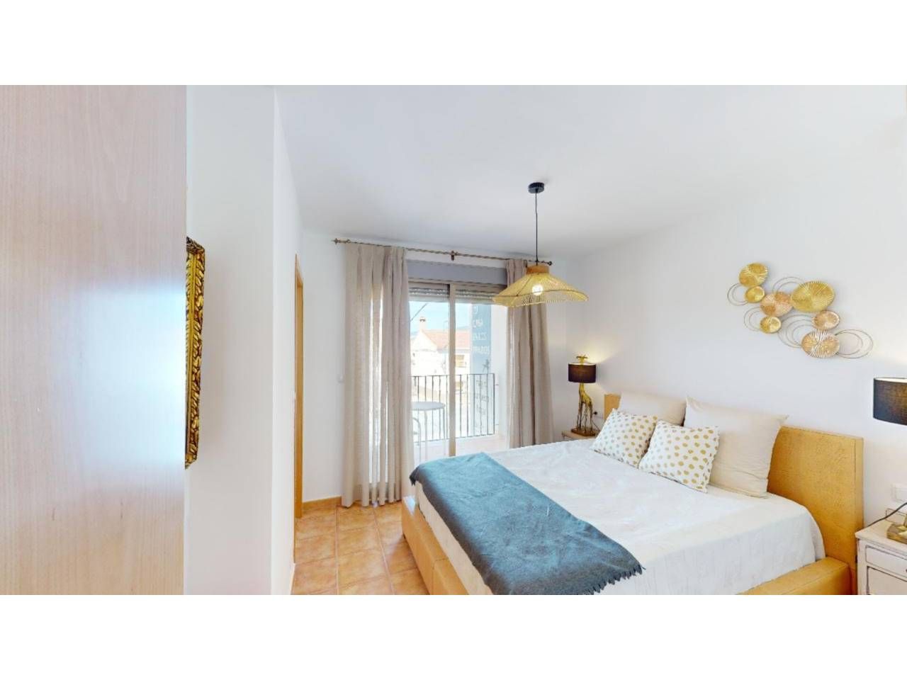 Bedroom of Single-family semi-detached for sale in Caravaca de la Cruz  with Terrace, Storage room and Balcony