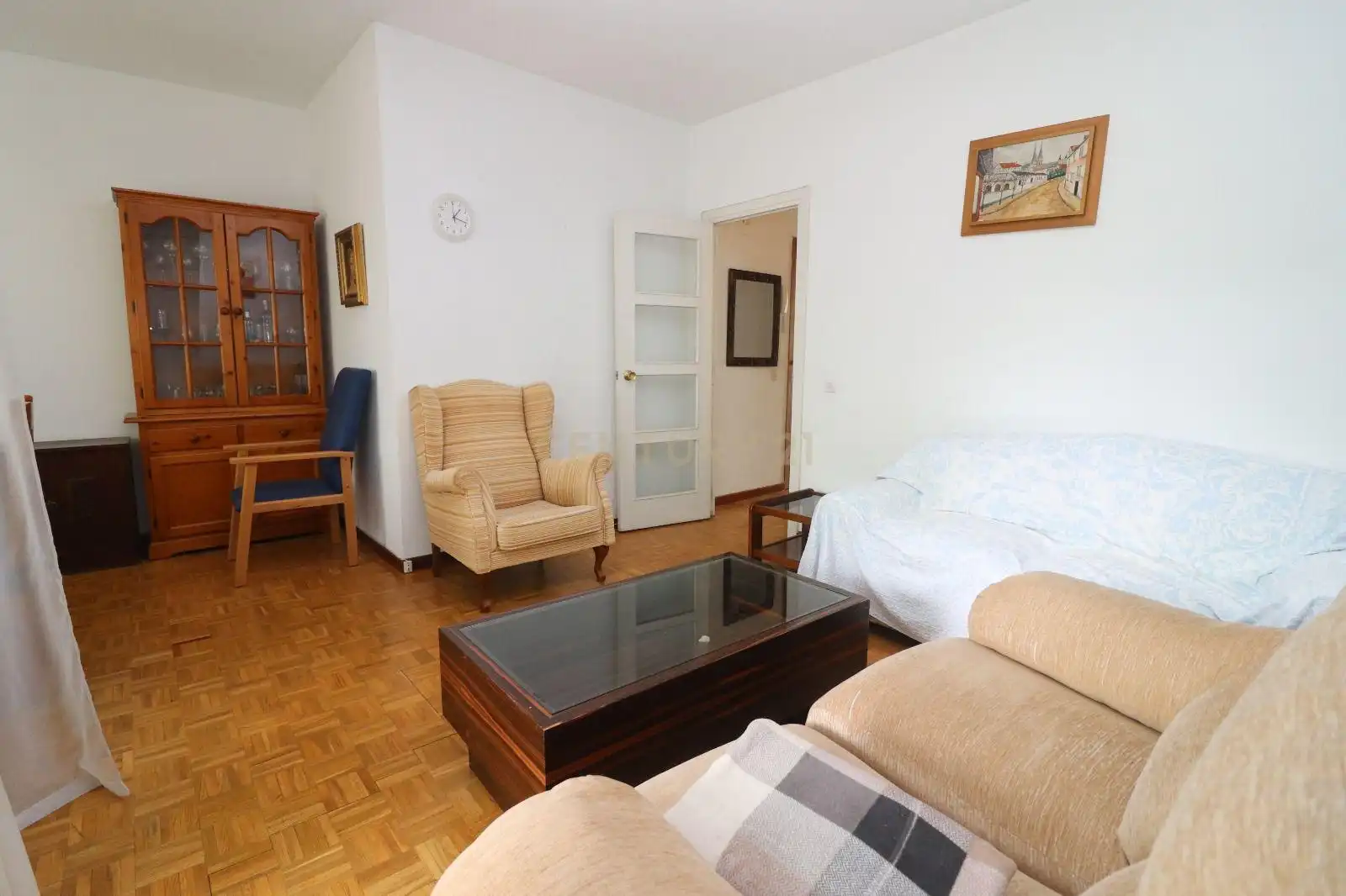 Sala de estar de Apartamento de alquiler en El Espinar con Trastero, Horno y Lavadora