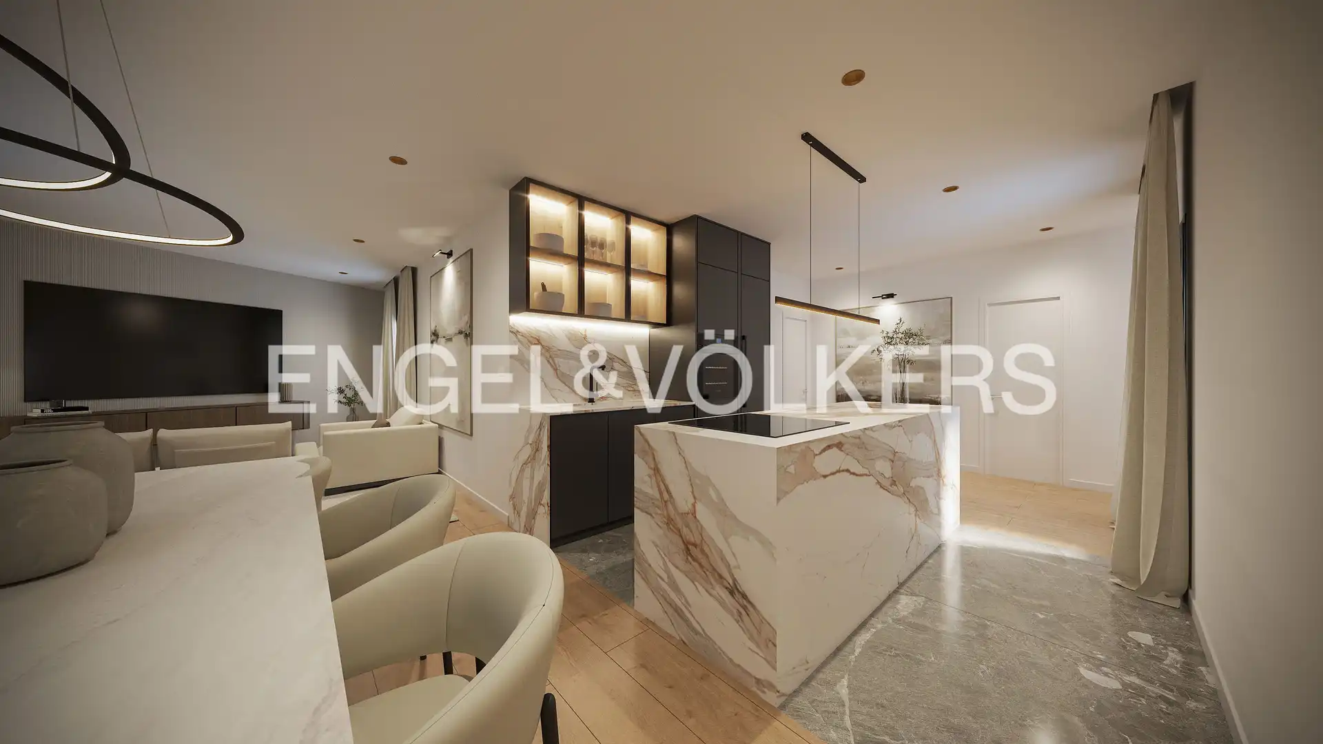 Cocina de Apartamento en venta en Madrid con Calefacción y Trastero