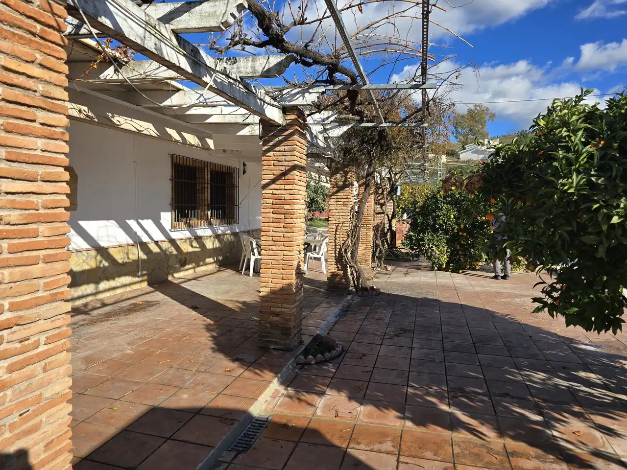 Jardín de Casa o chalet en venta en Periana con Aire acondicionado, Terraza y Piscina