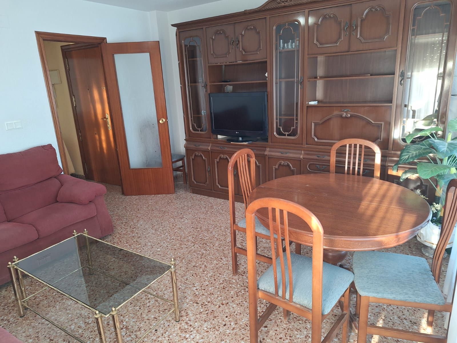 Dining room of Flat to rent in San Vicente del Raspeig / Sant Vicent del Raspeig  with Air Conditioner, Furnished and Oven