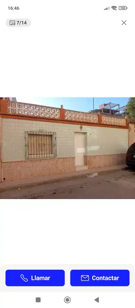 Vista exterior de Casa adosada en venda en La Unión amb Aire condicionat