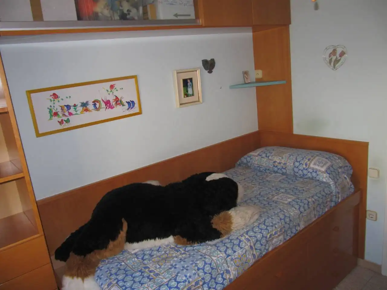 Schlafzimmer von Einfamilien-Reihenhaus zum Verkauf in Terrassa mit Heizung, Terrasse und Schwimmbad
