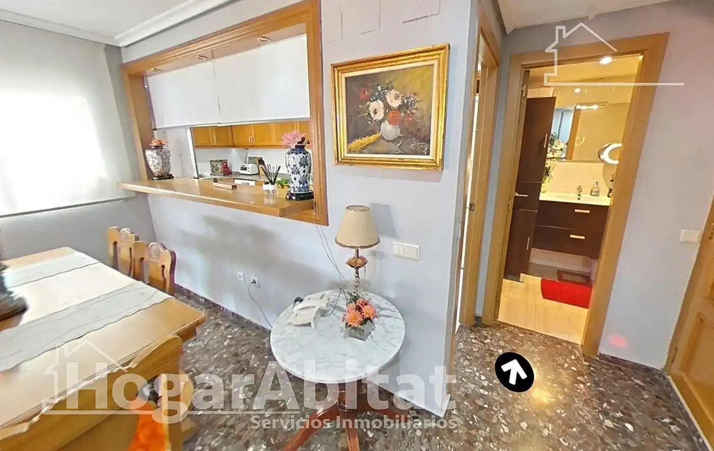 Kitchen of Attic for sale in Mislata  with Air Conditioner, Heating and Terrace