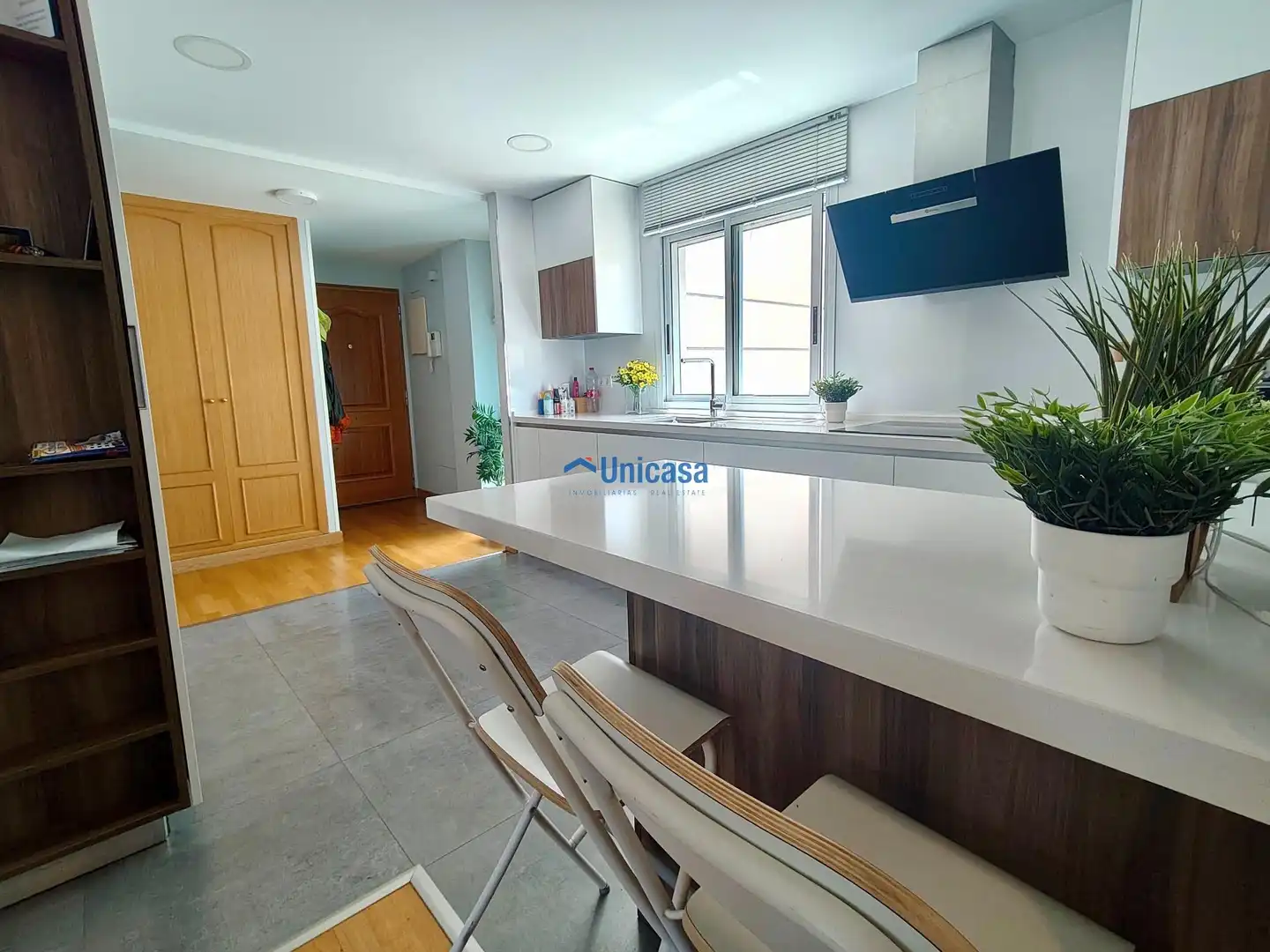 Kitchen of Flat for sale in Málaga  with Air Conditioner, Storage room and Furnished