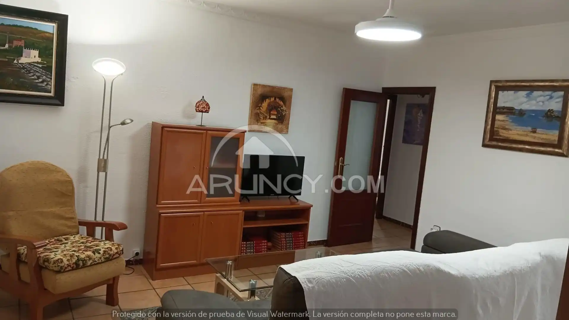 Living room of Flat for rent in Alcalá de Guadaira  with Air Conditioner and Furnished