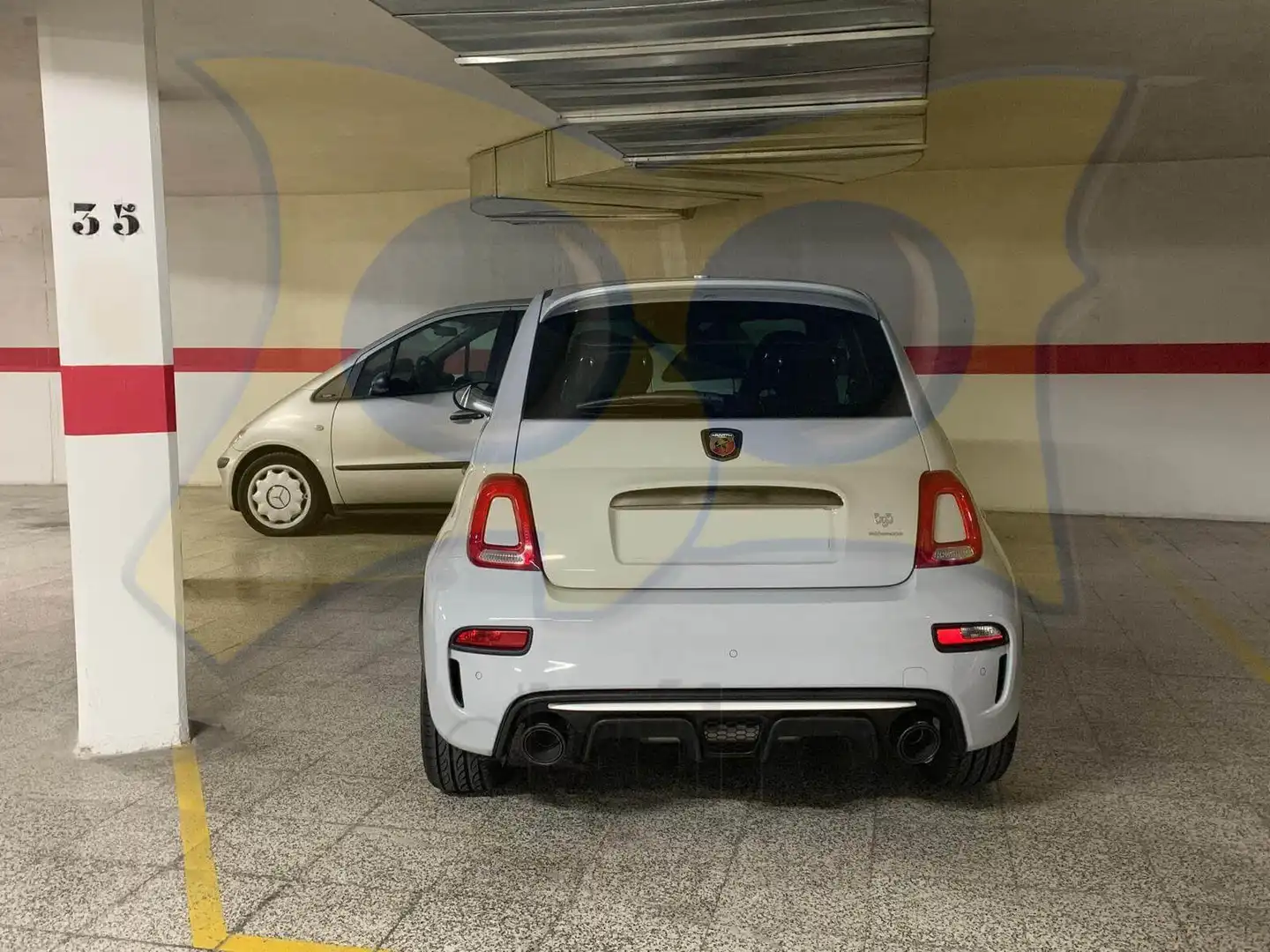 Parking of Flat for sale in Salamanca  with Heating, Parquet flooring and Washing machine