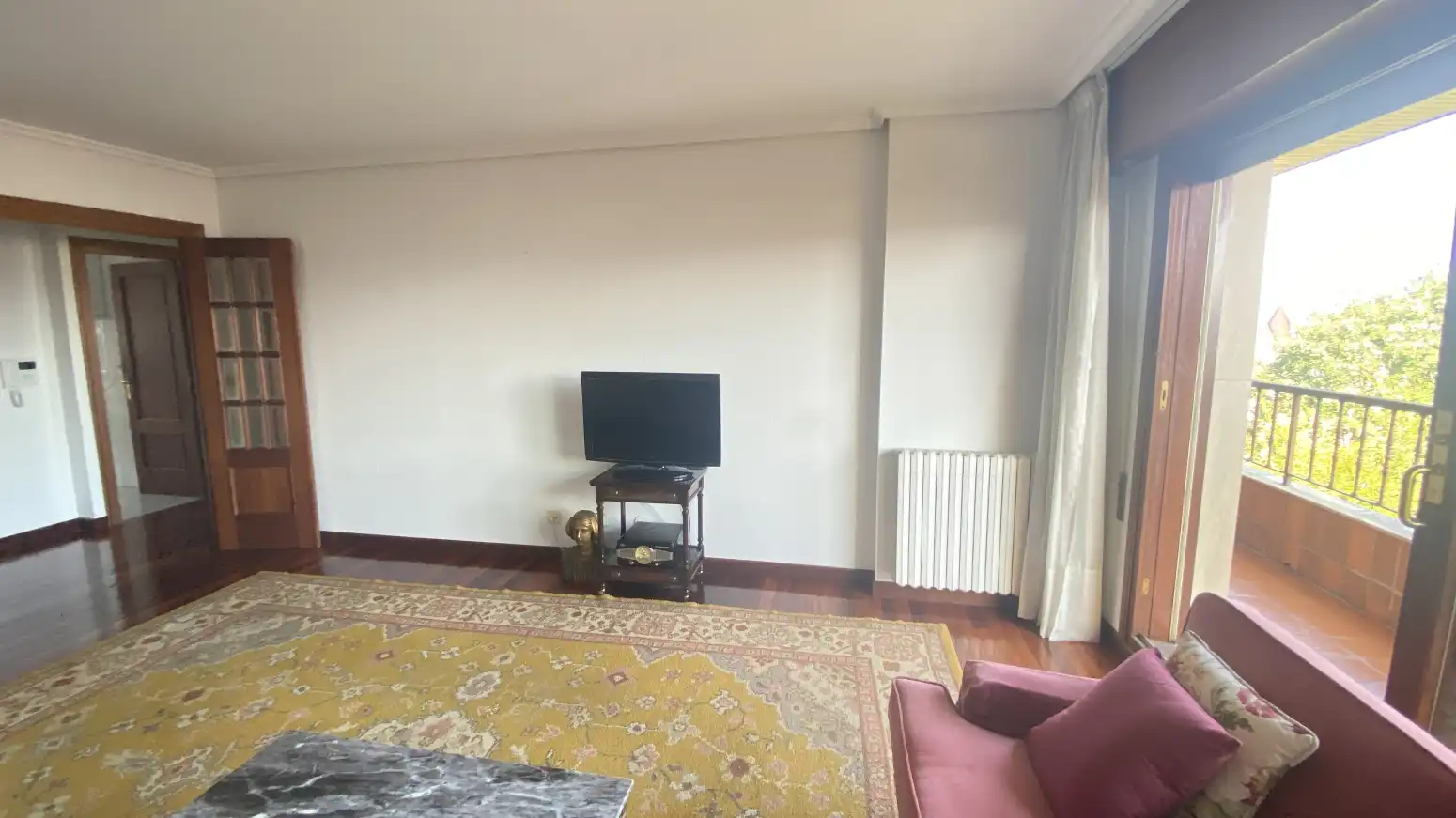 Wohnzimmer von Wohnung zum Verkauf in Santander mit Heizung, Privatgarten und Terrasse
