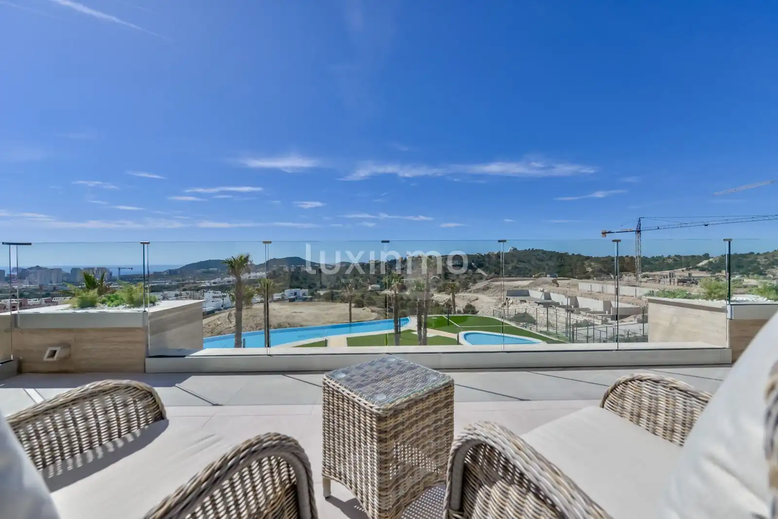 Erdgeschosswohnung mit Pool zum Verkauf in Balcón de Finestrat - Terra Marina, imagen 3