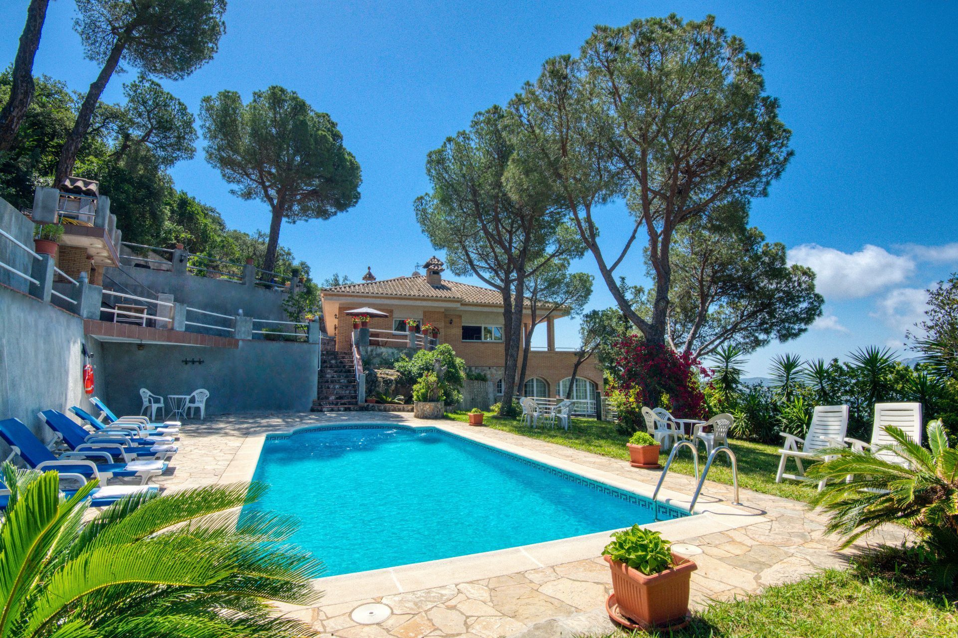 Jardí de Casa o xalet en venda en Santa Cristina d'Aro amb Aire condicionat, Calefacció i Jardí privat