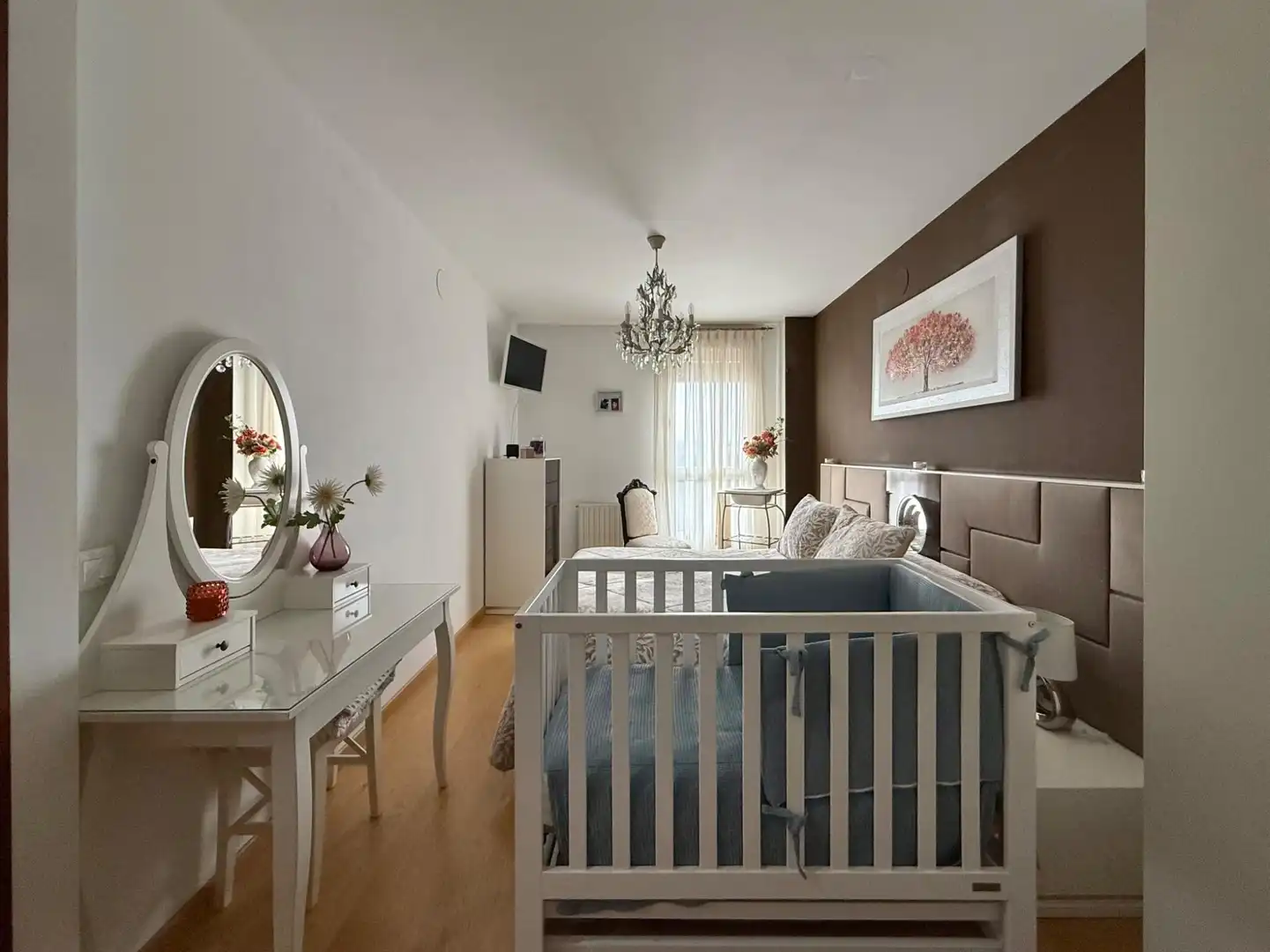 Bedroom of Flat for sale in Tudela  with Air Conditioner, Heating and Parquet flooring
