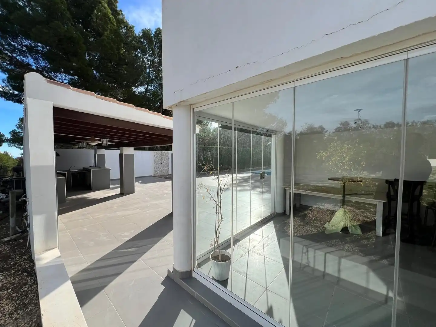 Terrassa de Casa o xalet en venda en La Nucia amb Jardí privat, Terrassa i Piscina