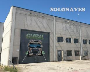 Vista exterior de Nau industrial de lloguer en Pinseque