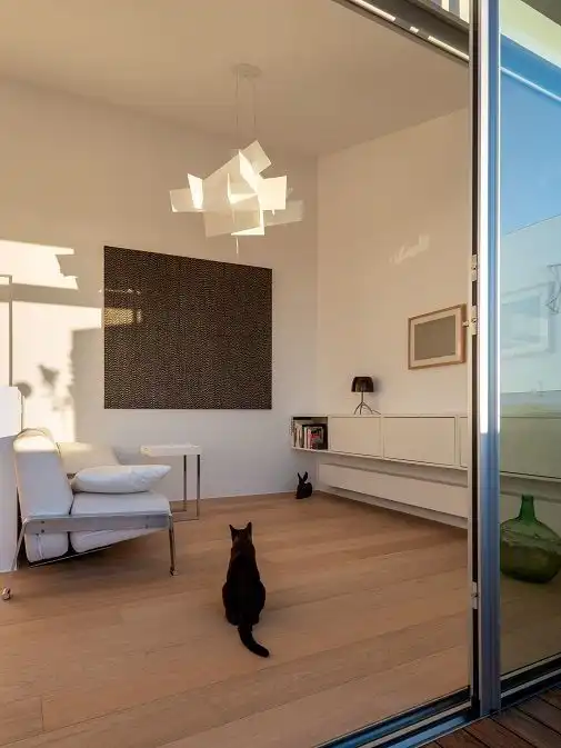 Sala d'estar de Casa o xalet en venda en O Grove   amb Calefacció i Terrassa