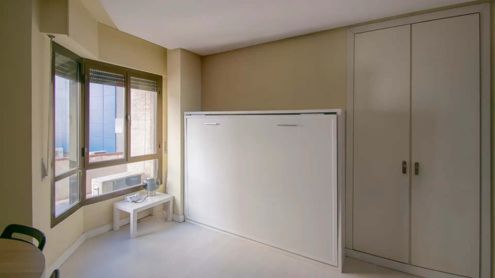 Bedroom of Study for rent in Madrid  with Air Conditioner, Heating and Furnished