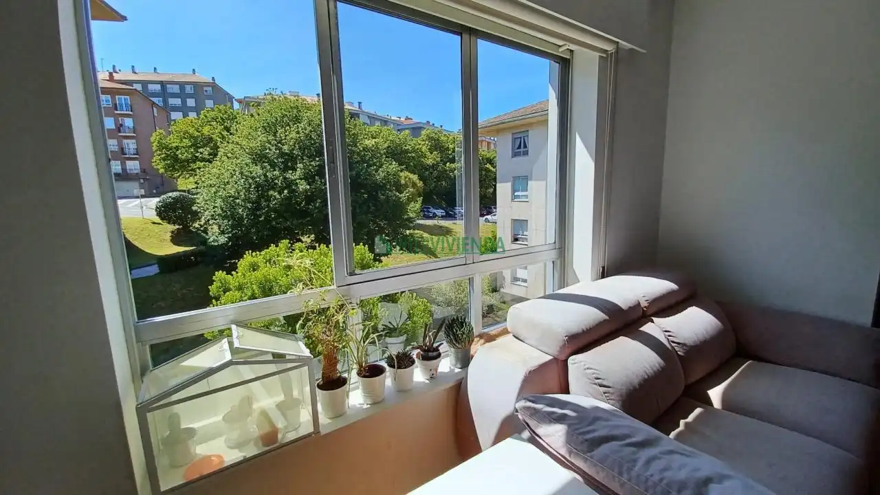 Balcony of Flat for sale in Teo  with Heating, Storage room and Furnished