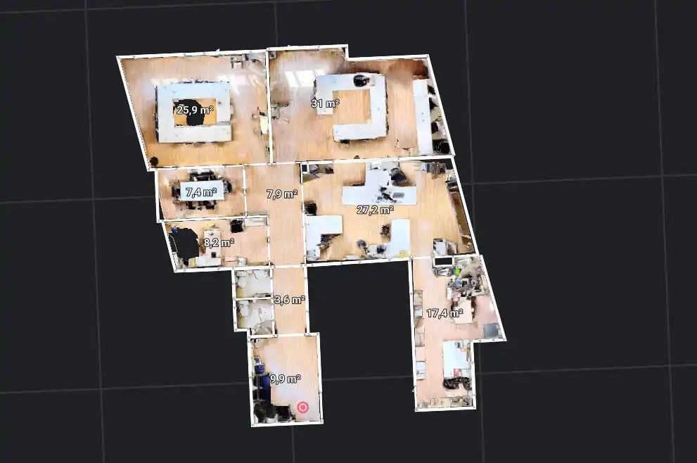 Office for rent in Barcelona  with Air Conditioner, Heating and Internet