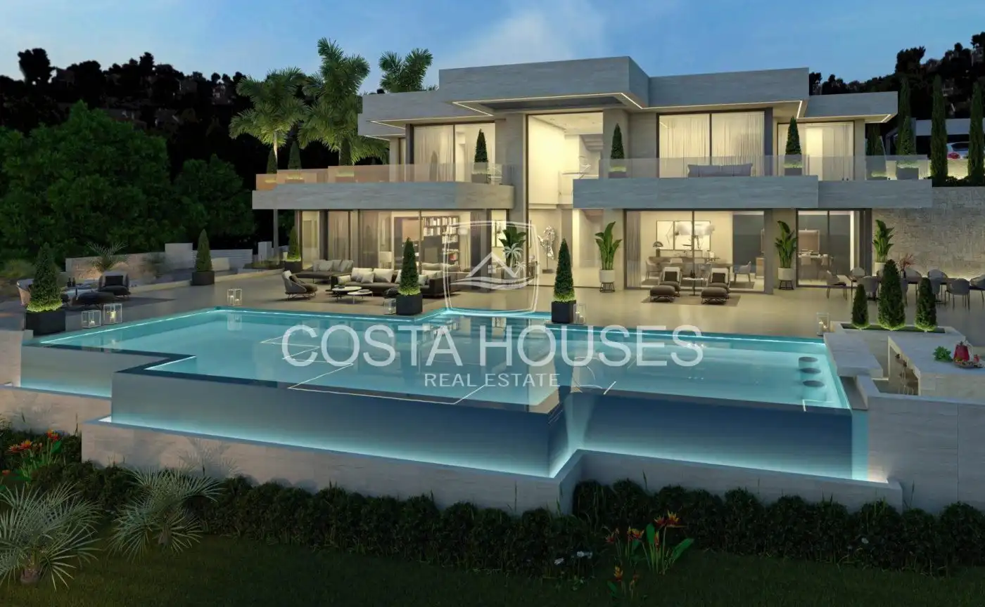 Exterior view of Houses for sale in Jávea / Xàbia  with Air Conditioner, Private garden and Terrace