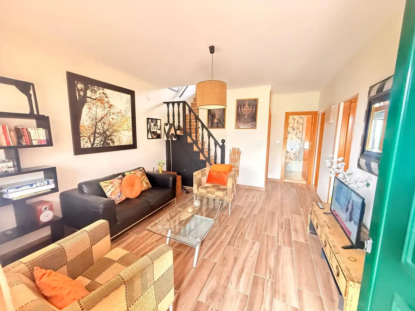 Sala de estar de Casa o chalet en venta en Villaviciosa con Calefacción, Jardín privado y Terraza