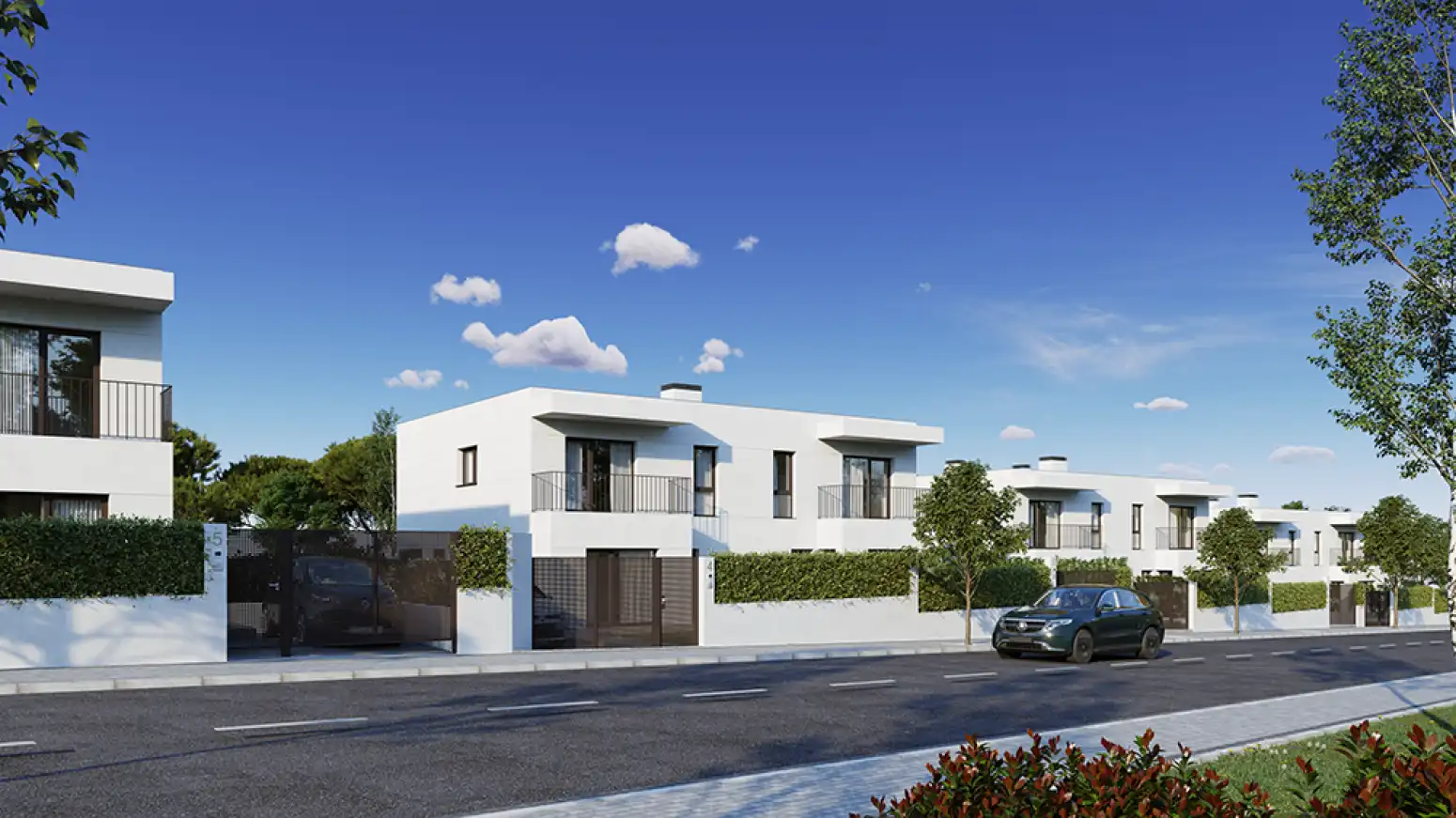 Vista exterior de Casa adosada en venta en Calafell con Aire acondicionado, Jardín privado y Parquet