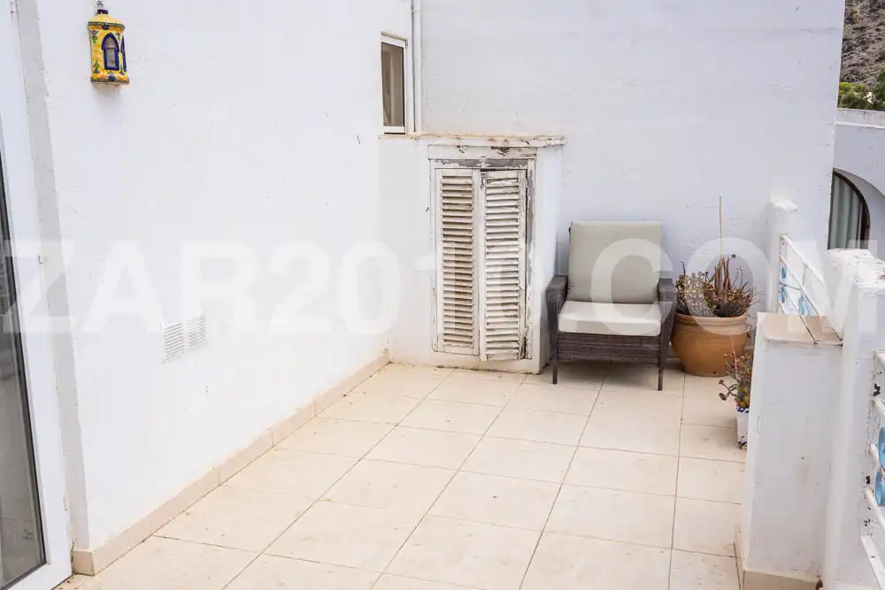 Terrassa de Casa o xalet en venda en Mojácar amb Aire condicionat, Jardí privat i Terrassa