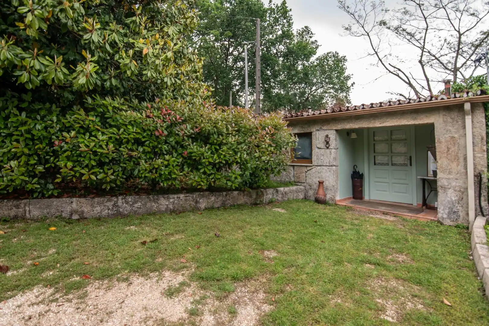 Jardín de Finca rústica en venta en Cuntis con Jardín privado, Terraza y Piscina