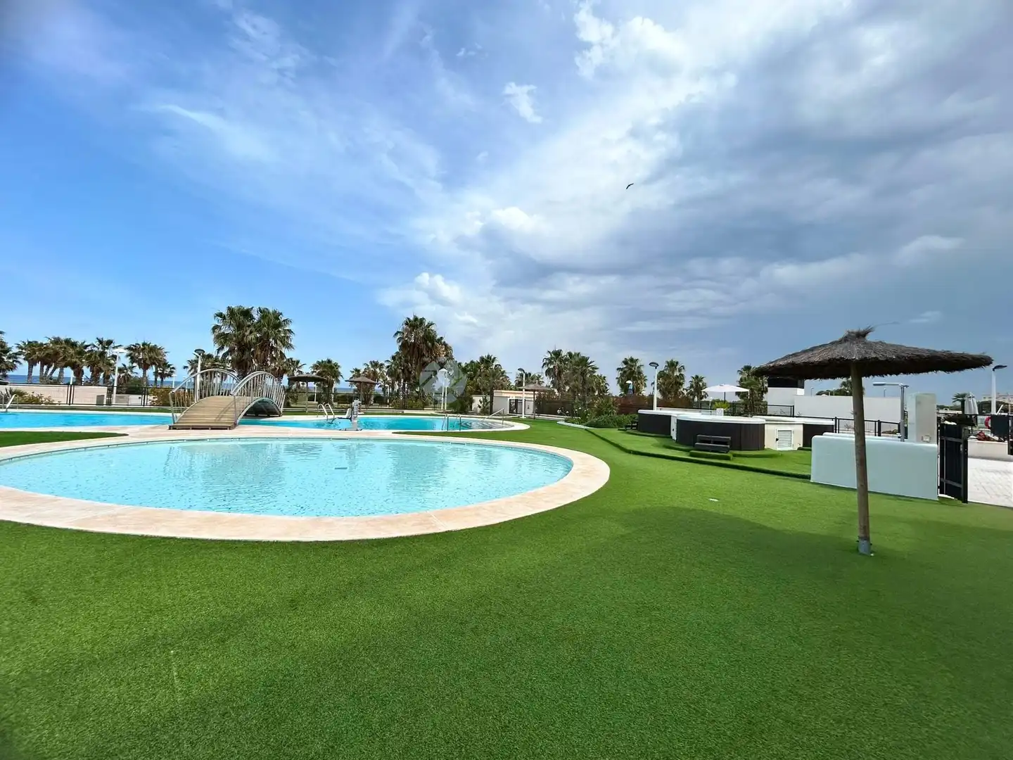 Swimming pool of Flat for sale in Cabanes  with Air Conditioner, Terrace and Swimming Pool