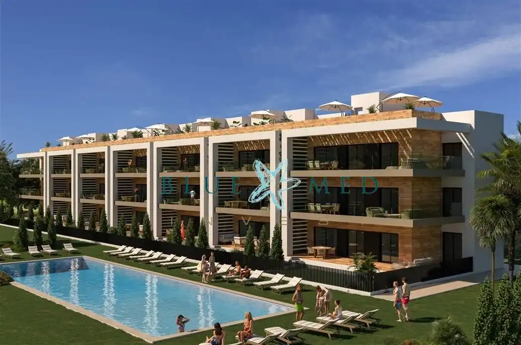 Piscina de Apartament en venda en Las Lomas de Rame - Bahía Bella