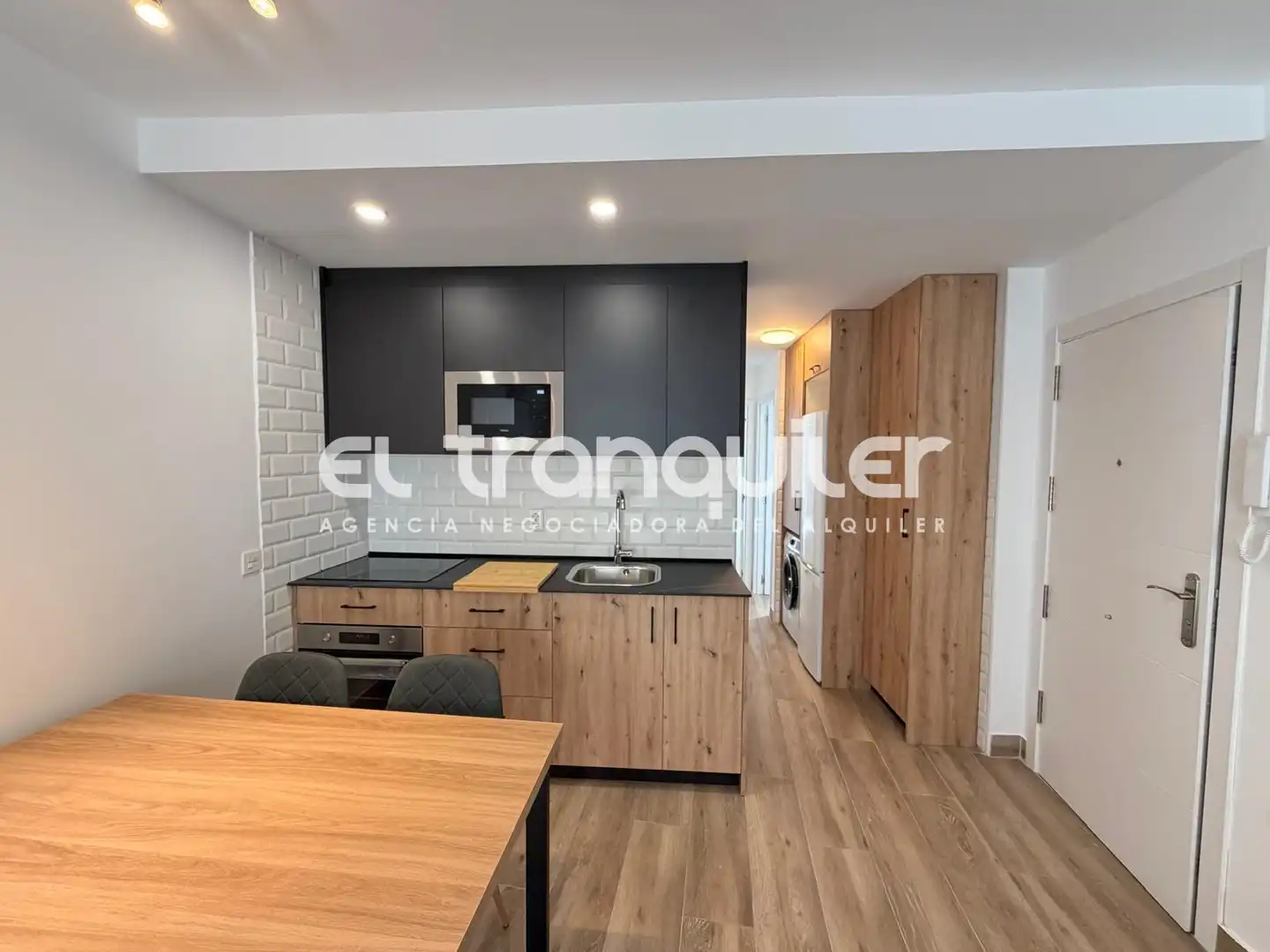 Kitchen of Flat for rent in Paracuellos de Jarama  with Air Conditioner and Parquet flooring