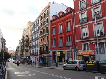 Apartament amb balcó en venda a Calle de San Bernardo