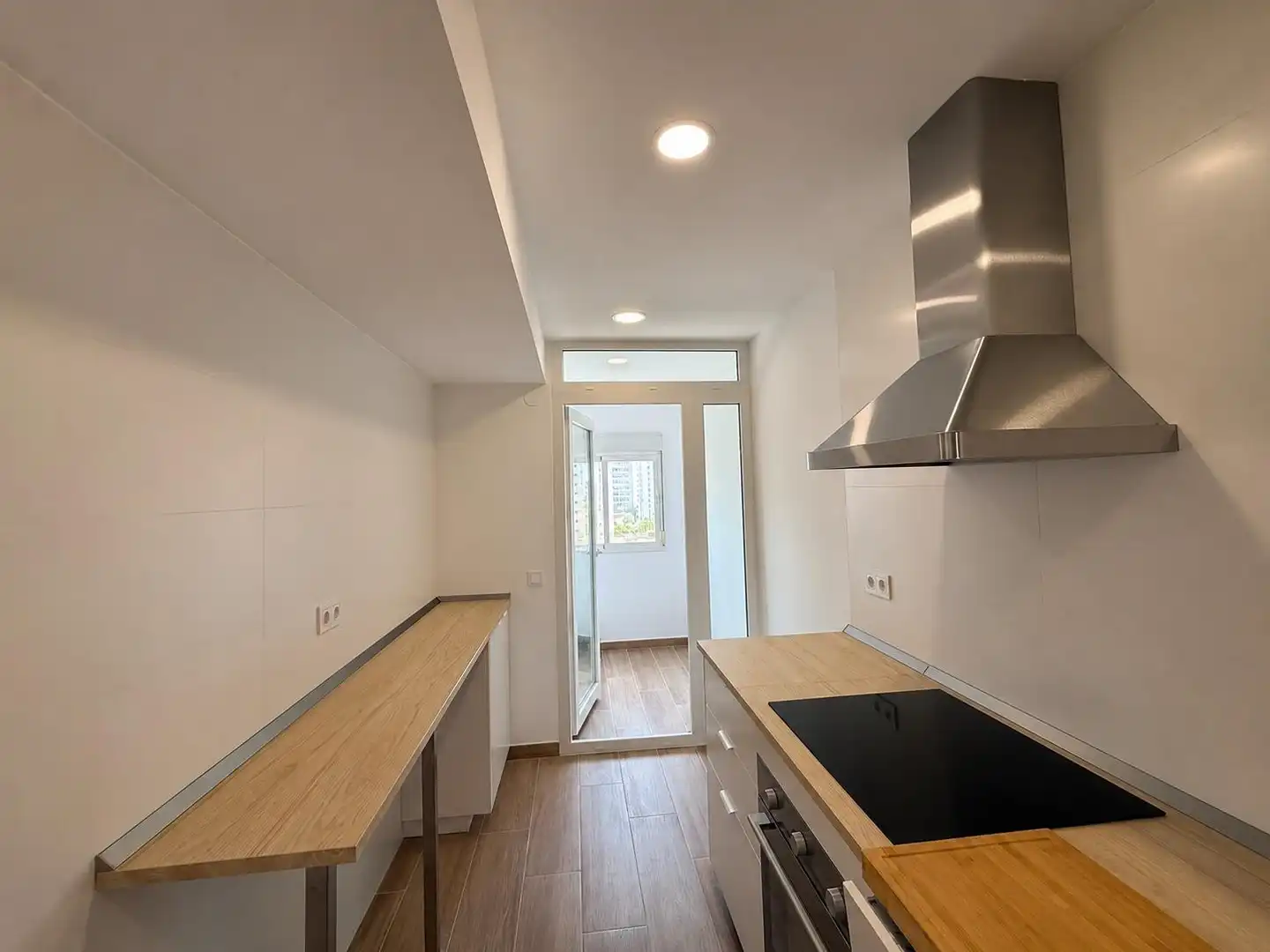 Kitchen of Flat for rent in Málaga  with Air Conditioner, Heating and Furnished