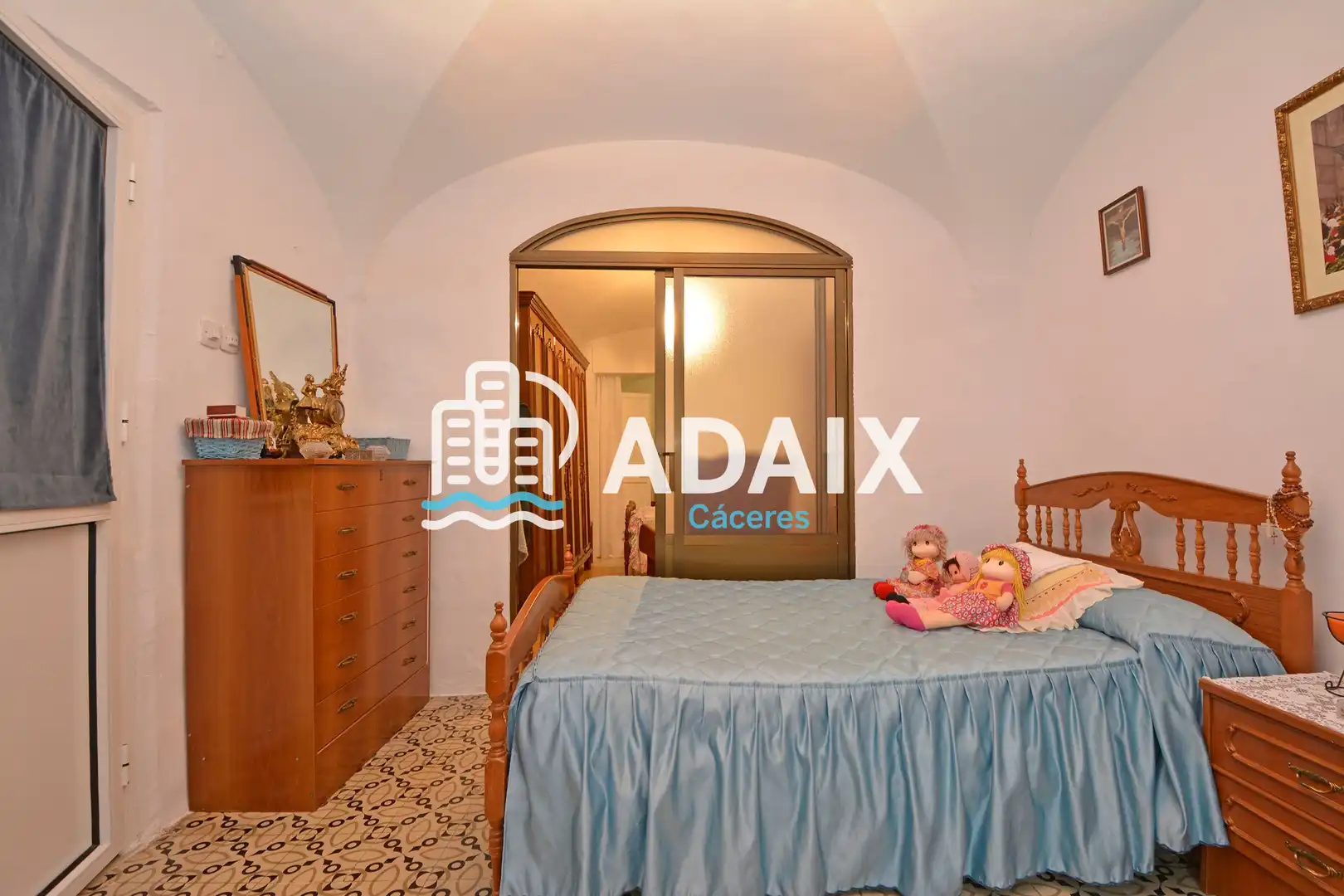 Habitación de Casa adosada en venta en Aldea del Cano con Calefacción, Terraza y Trastero