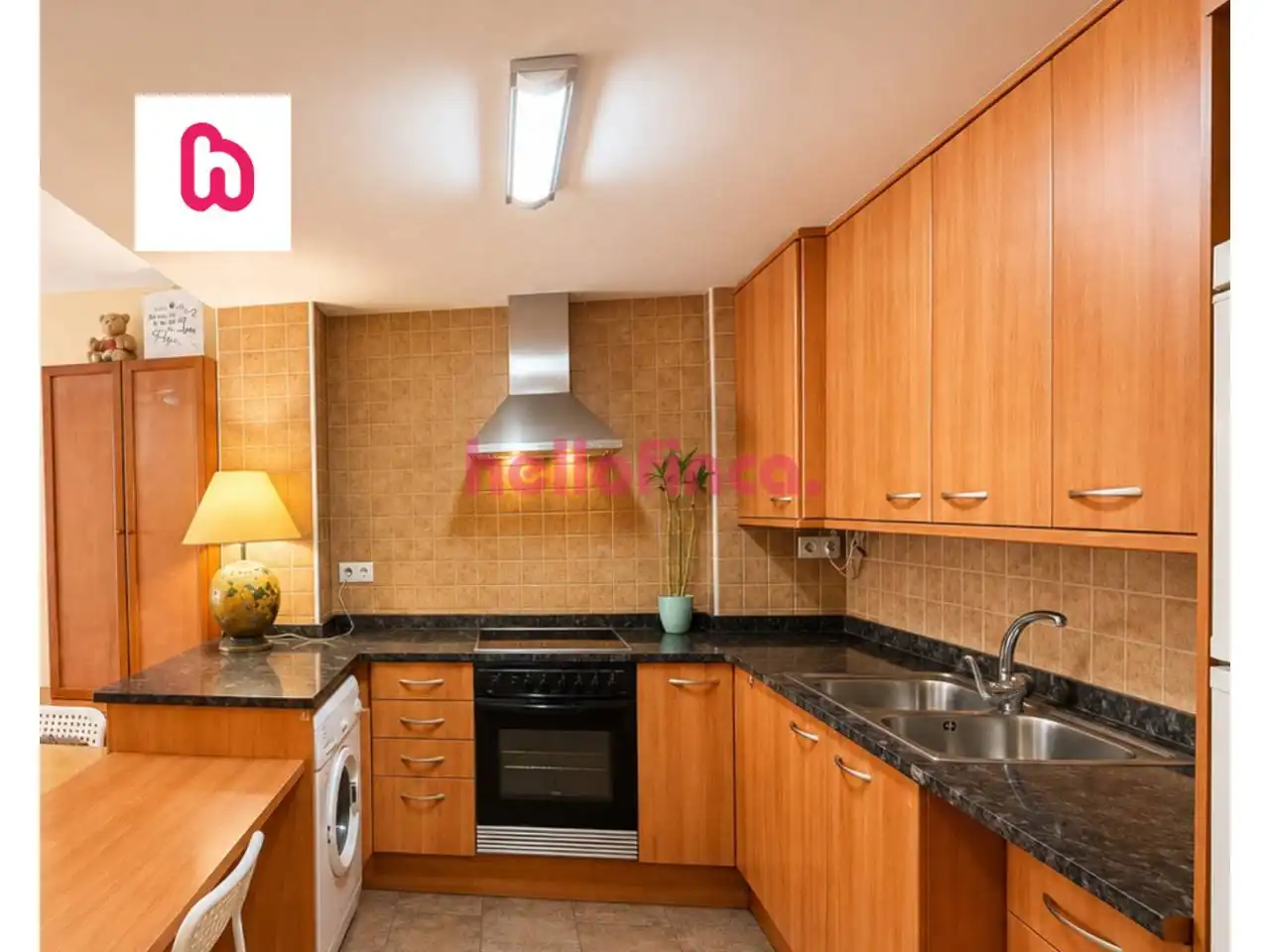 Kitchen of Flat for sale in Montesquiu  with Heating and Alarm