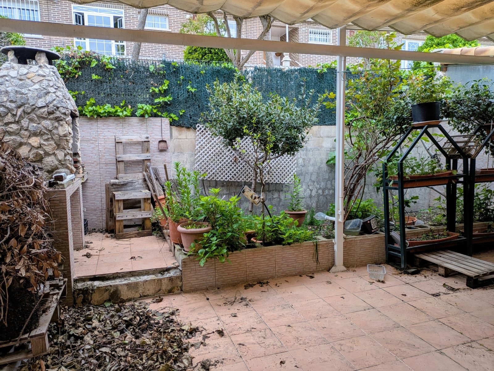 Terrace of Single-family semi-detached for sale in Morata de Tajuña  with Air Conditioner, Heating and Community pool