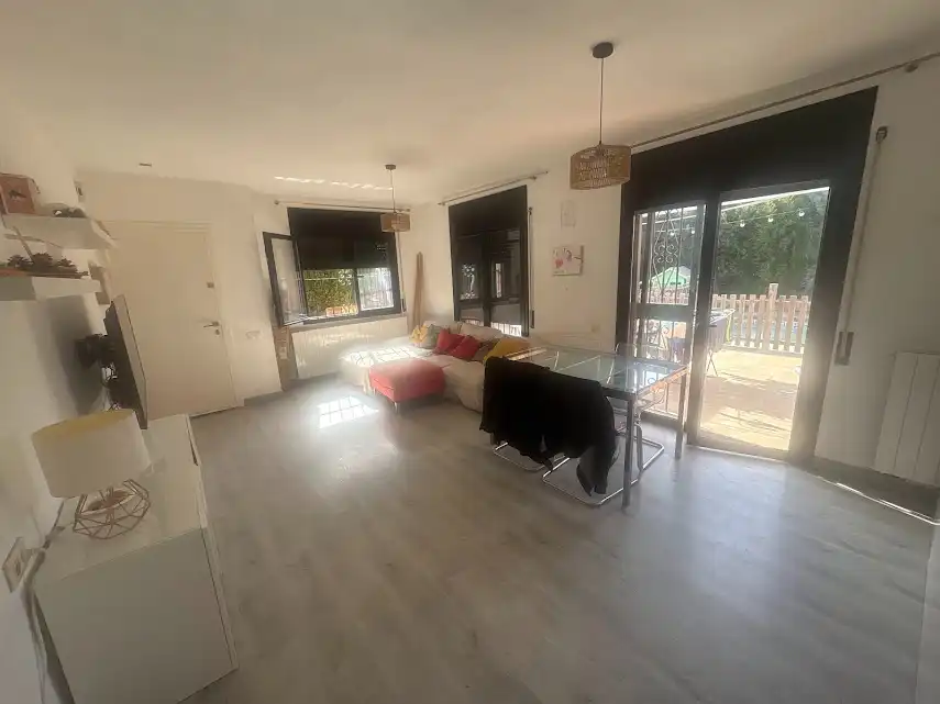 Wohnzimmer von Haus oder Chalet zum Verkauf in Sant Quintí de Mediona mit Heizung, Privatgarten und Parkett
