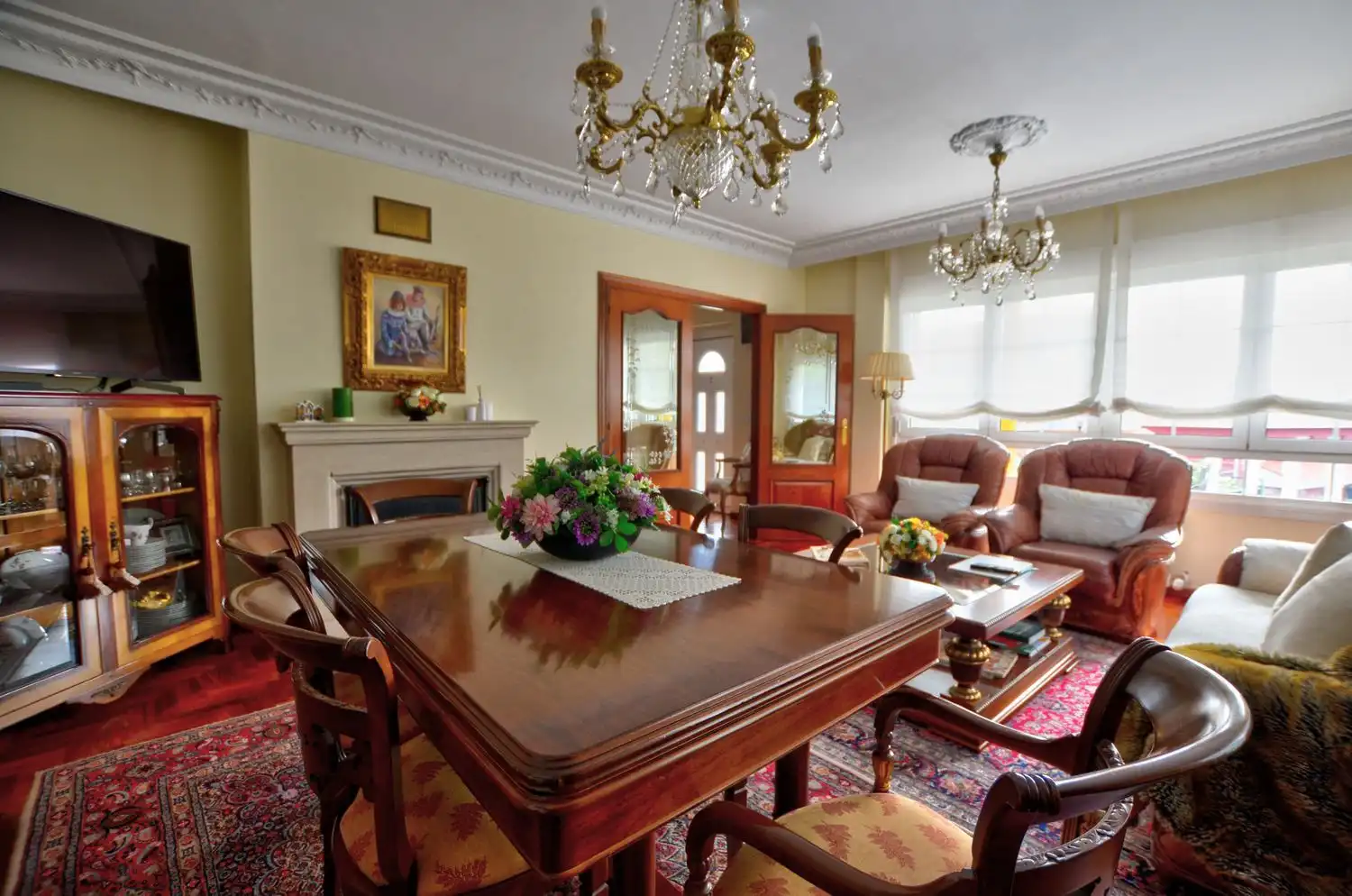 Comedor de Casa o chalet en venta en Avilés con Calefacción, Terraza y Trastero