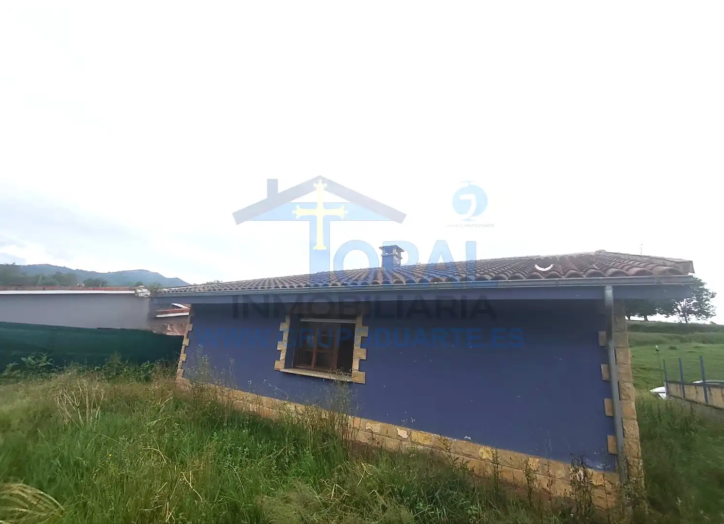 Vista exterior de Casa o xalet en venda en Nava amb Jardí privat i Terrassa